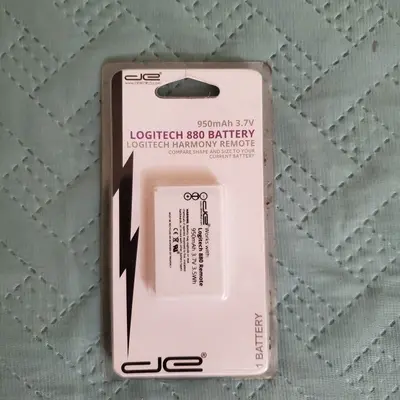 950mAh 3.7V Battery for Logitech Harmony 880 Remote