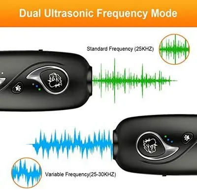 Ultrasonic Anti-Barking Dog Deterrent, 2-in-1 Control and Training photo 8