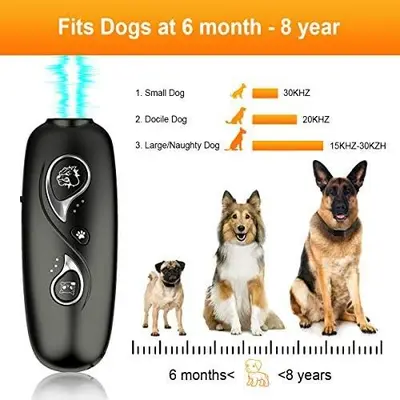 Ultrasonic Anti-Barking Dog Deterrent, 2-in-1 Control and Training photo 7