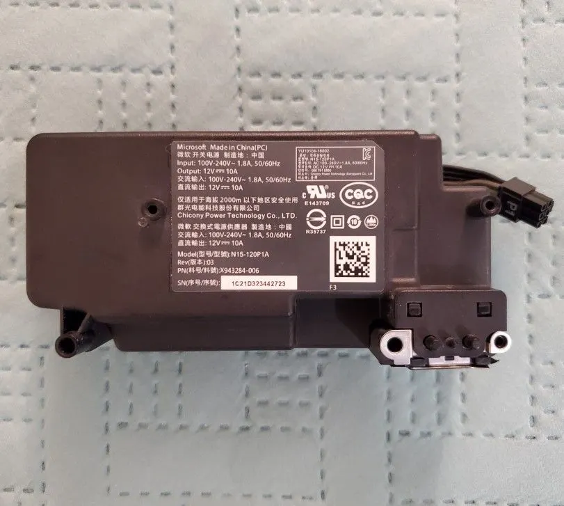 Official Xbox One Slim Power Supply AC Adapter N15-120P1A