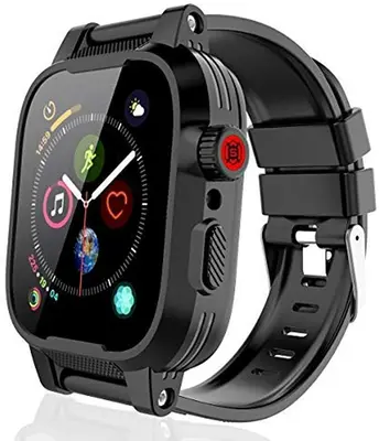 SHELLBOX IP68 Waterproof Case for Apple Watch SE and Series 4-6 photo 2