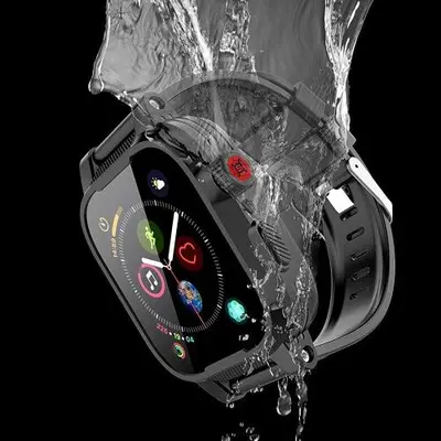 SHELLBOX IP68 Waterproof Case for Apple Watch SE and Series 4-6 photo 3