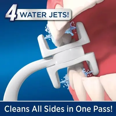 Miracle Smile Cordless Water Flosser with H-Shaped Head and 4 Jets photo 5