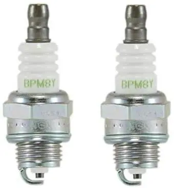 NGK BPM8Y Spark Plugs, 2 Pieces