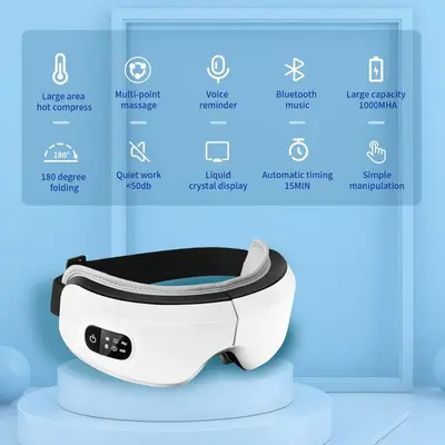 Eye Massager with Heat, Vibration and Bluetooth Music photo 3