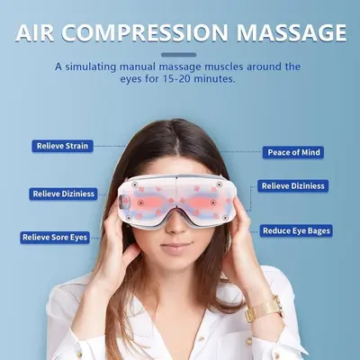 Eye Massager with Heat, Vibration and Bluetooth Music photo 4