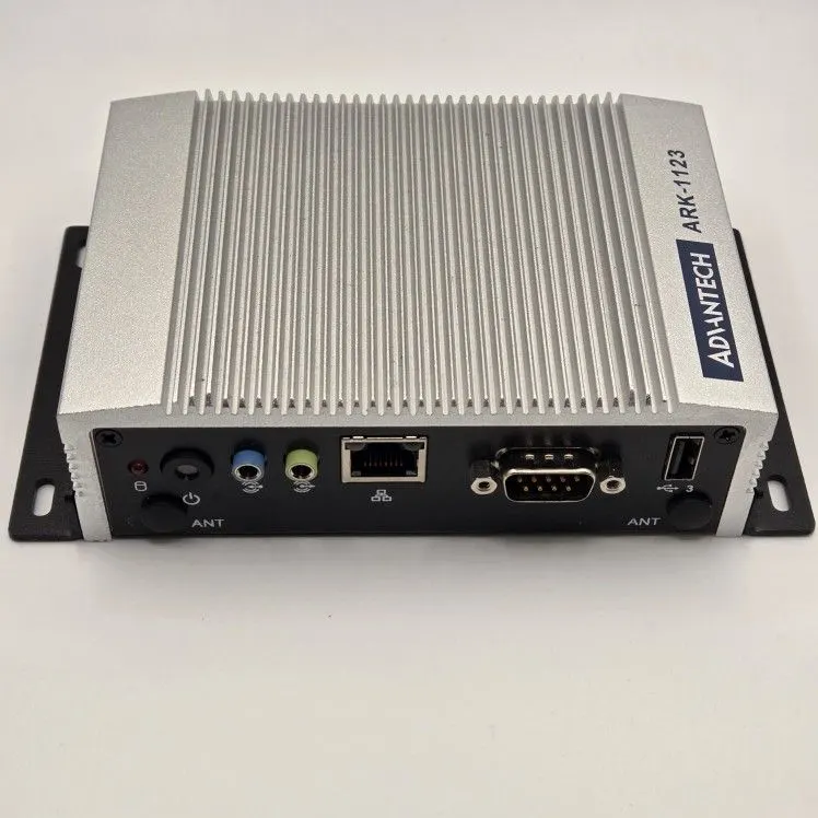 Advantech ARK-1123 Passively Cooled Industrial Computer with Power Adapter