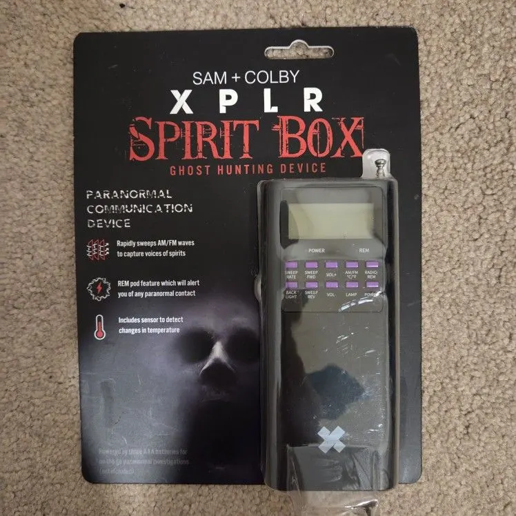 Sam and Colby XPLR Spirit Box Paranormal Communication Device