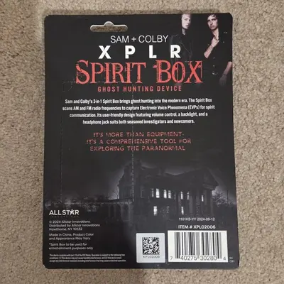 Sam and Colby XPLR Spirit Box Paranormal Communication Device photo 2