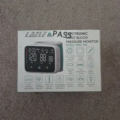 Lazle WRS-35E Wrist Blood Pressure Monitor photo 6