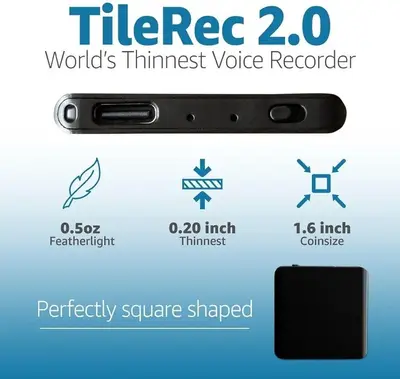 Atto Voice-Activated Recorder, 64GB, 1150 Hours, USB-C photo 3