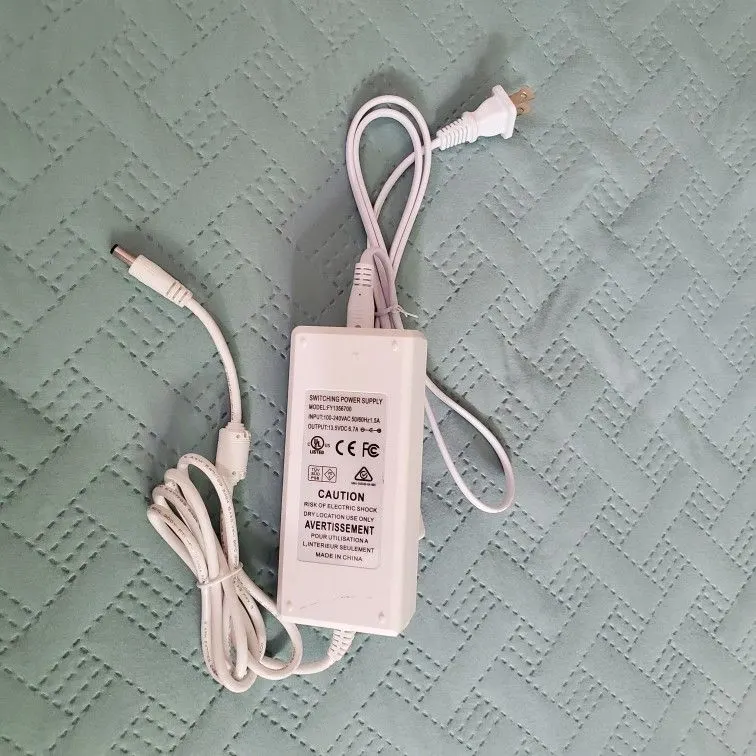 13.5V 6.7A AC Power Supply, 5.5mm Connector