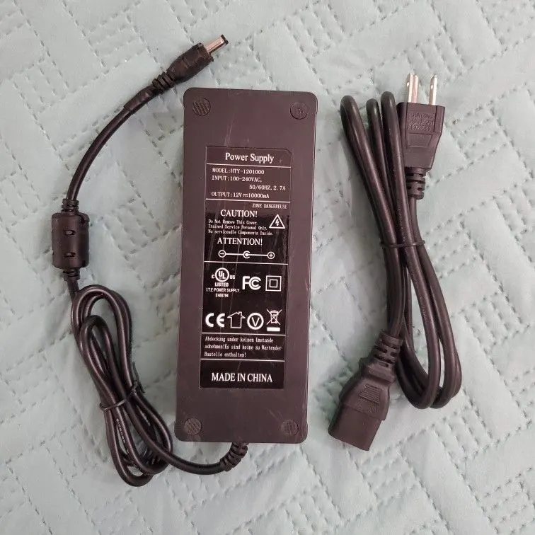 12V 10A CCTV Camera Power Supply, 1-to-8 Channel