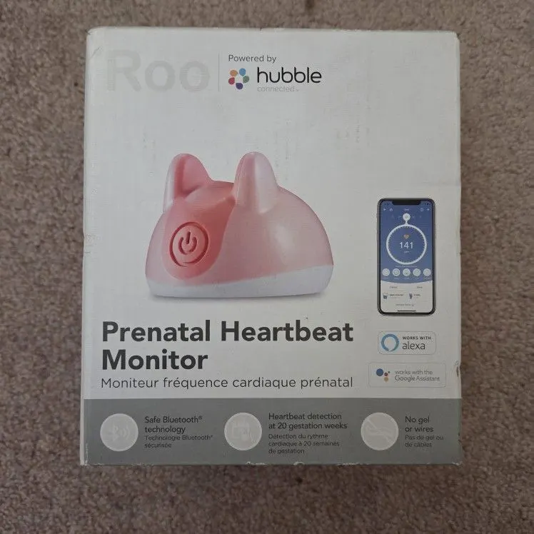 Hubble The Roo Acoustic Fetal Heart Rate Monitor (Doppler)