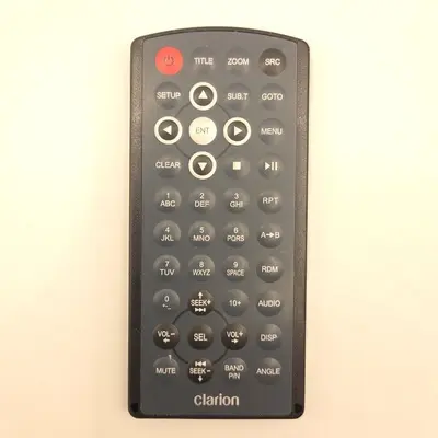 Clarion VZ-300 / VZ-309 OEM Genuine Remote
