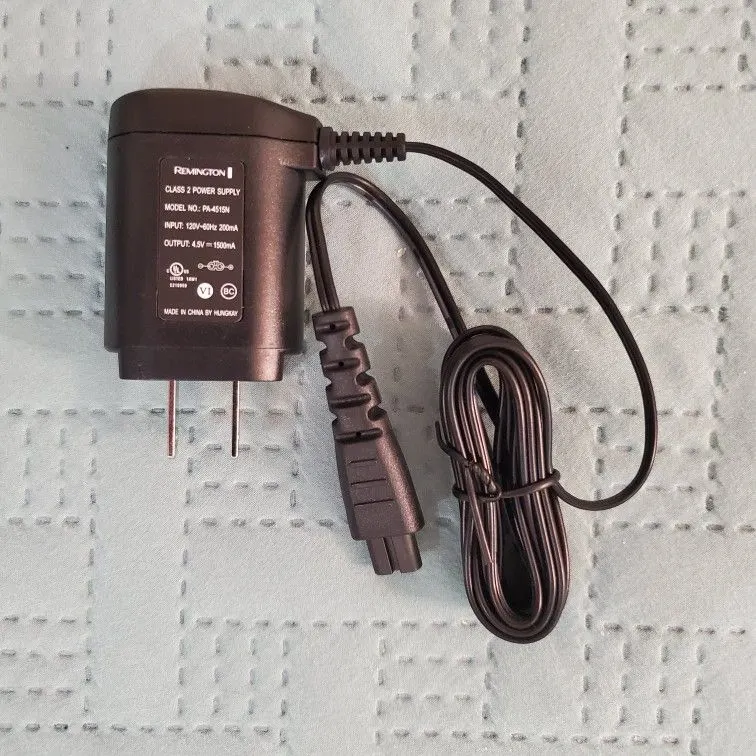 Original Power Cord Adapter for Remington Shavers HC4250, HC5870, PF7500