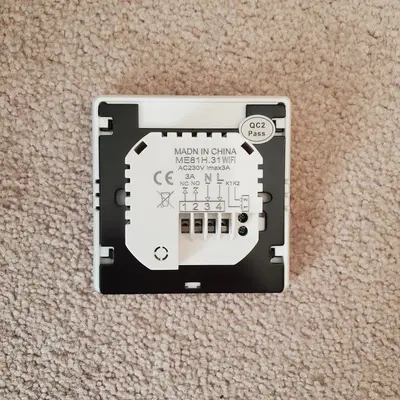 3A Wi-Fi Smart Programmable Thermostat for Underfloor Heating photo 2