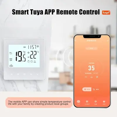3A Wi-Fi Smart Programmable Thermostat for Underfloor Heating photo 5