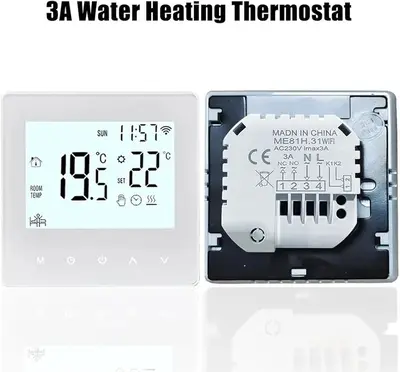 3A Wi-Fi Smart Programmable Thermostat for Underfloor Heating photo 6