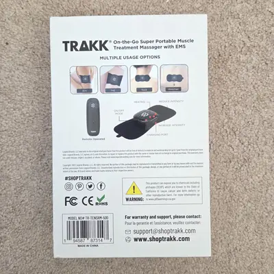 TRAKK Portable Patch Muscle Stimulator for Shoulder and Neck photo 2