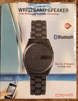 Craig Bluetooth Wireless Wristband Speaker