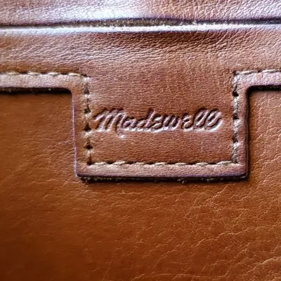 Madewell The Medium Transport Tote, English Saddle Leather photo 7