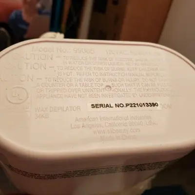 Wax Depilator (Wax Cartridge Not Included) photo 3
