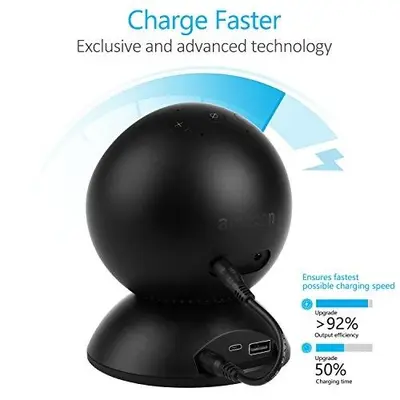 DAILYCOMB Echo Spot Movable Stand with 8000mAh Power Bank photo 4