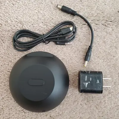 DAILYCOMB Echo Spot Movable Stand with 8000mAh Power Bank
