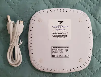 Press Play ChargeWAVE PPCWB01 Qi Fast Wireless Charging Pad photo 2