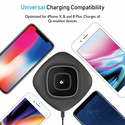 Press Play ChargeWAVE PPCWB01 Qi Fast Wireless Charging Pad photo 6