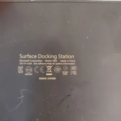 Microsoft 1664 Surface Pro 3 Docking Station with Power Adapter photo 4
