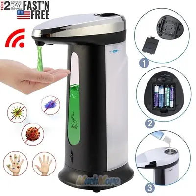 Touchless Automatic Liquid Soap Dispenser with IR Sensor photo 4