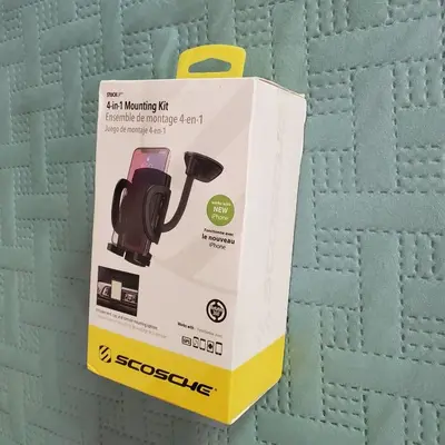 Scosche 4-in-1 Universal Mounting Kit for Mobile Devices