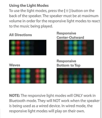 Sharper Image SBT632 Wireless Bluetooth Speaker photo 5