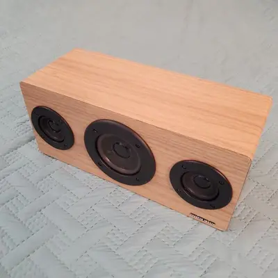 Sharper Image Wireless Bluetooth Wooden Speaker, Portable