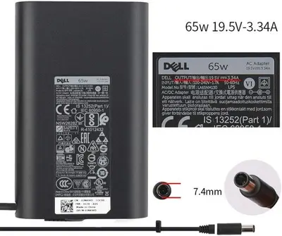Original 65W Dell Latitude Charger for P73G / P79G / P72G photo 4