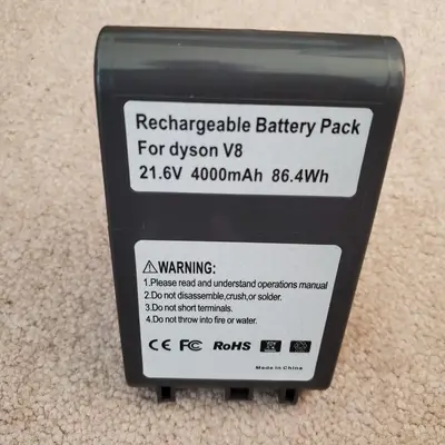 21.6V 4Ah Replacement Battery for Dyson V8 Series photo 3