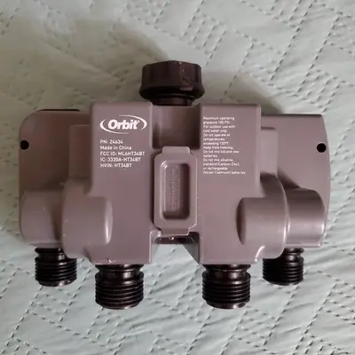 Orbit 24634 B-hyve XD Bluetooth 4-Outlet Hose Faucet Timer photo 2