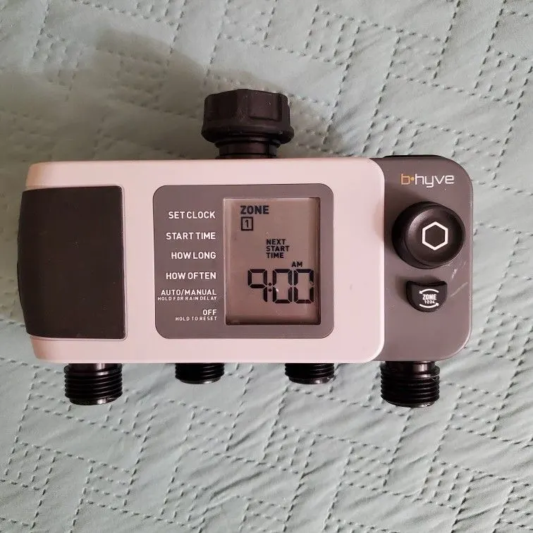 Orbit 24634 B-hyve XD Bluetooth 4-Outlet Hose Faucet Timer