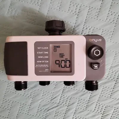 Orbit 24634 B-hyve XD Bluetooth 4-Outlet Hose Faucet Timer
