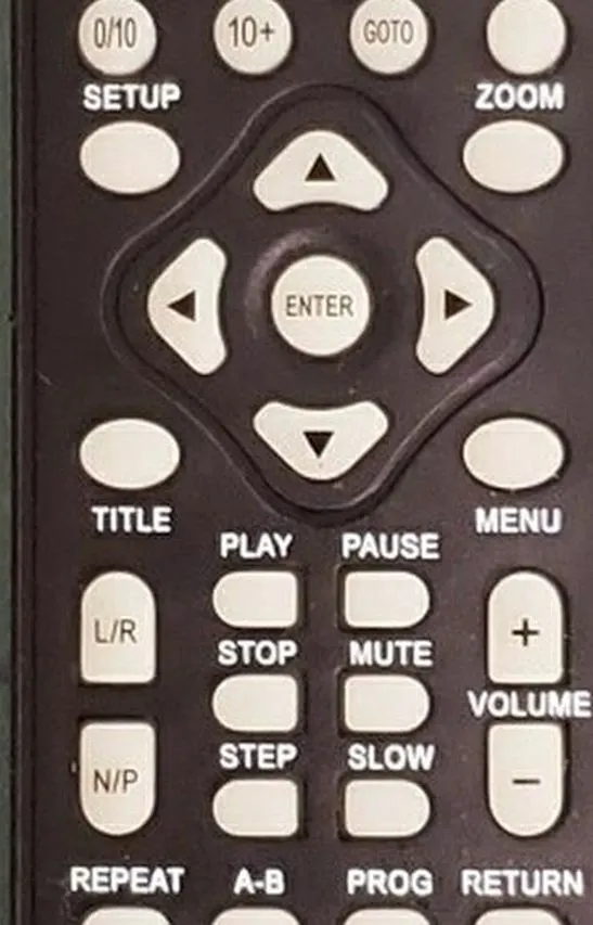 Remote for Bellberry HD DVD Player