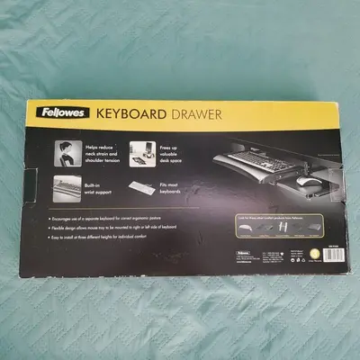 Fellowes Office Suites Underdesk Keyboard Drawer