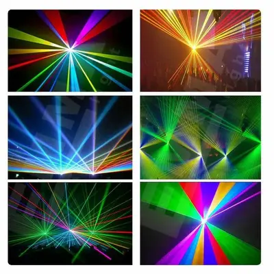 X-Laser XRGB 702 300mW RGB Laser Projector with 3D Animation photo 4