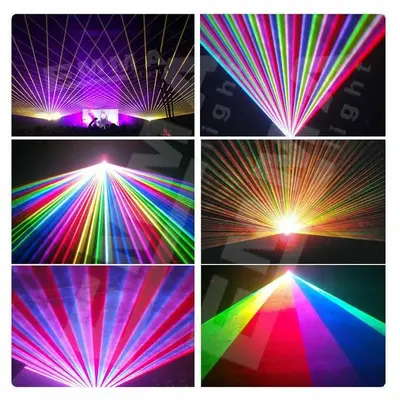 X-Laser XRGB 702 300mW RGB Laser Projector with 3D Animation photo 5