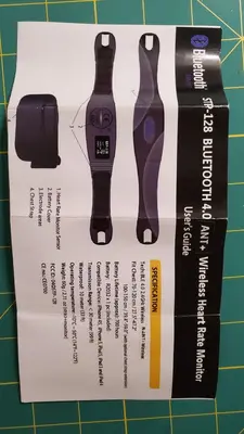 Bluetooth ANT+ Heart Rate Monitor Chest Strap photo 5