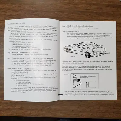 Blind Spot Monitor Vehicle Back-Up Alarm System photo 3