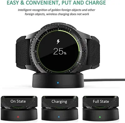 Samsung Gear S3 / S2 Wireless Qi Charging Cradle photo 5