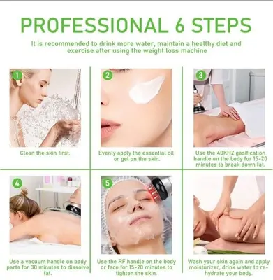 40K Cavitation RF Ultrasonic Body Slimming Beauty Machine photo 2