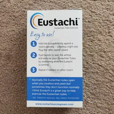 Eustachi Ear Pressure Relief Device photo 2